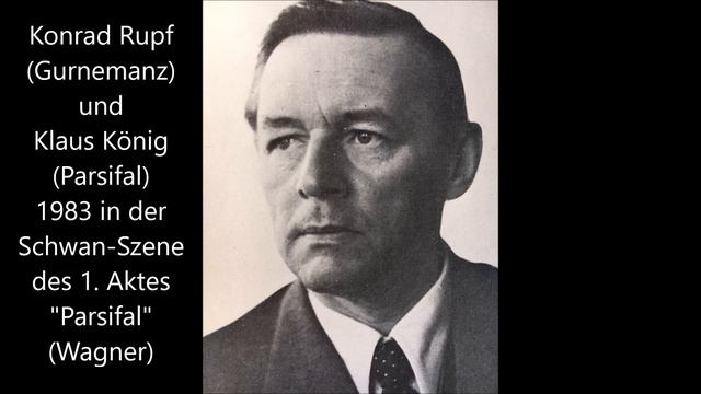 Konrad Rupf als Gurnemanz in der Schwan-Szene des 1. Aktes "Parsifal" смотреть онлайн