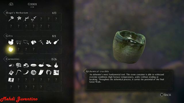 A Plague Tale Innocence All Collectibles : Gifts, Curiosities, Flowers & Alchemist Carts