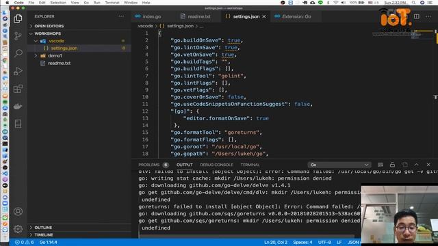 สอน Golang Ep6# Format sourcecode смотреть онлайн