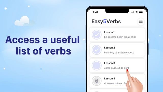Learn English irregular VERBS with THIS APP | Free and easy language grammar learning смотреть онлайн