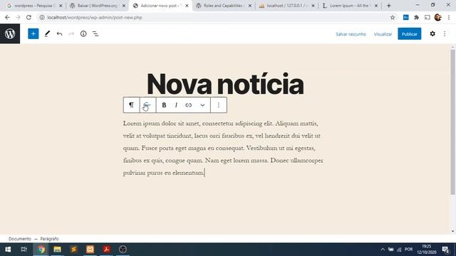 Aula 20 CMS Wordpress смотреть онлайн