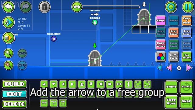 How to make INTERACTIVE DOORS | Geometry Dash 2.2 Editor Tutorial смотреть онлайн