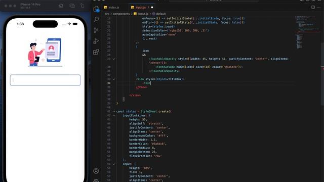 React Native Input Animado | UI/UX смотреть онлайн