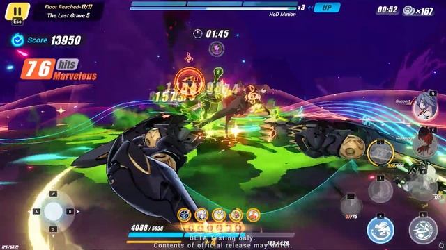 [Beta 5.7] Honkai Impact 3 SEA - Elysian Realm Abstinence Difficulty With SSS Golden Diva смотреть онлайн
