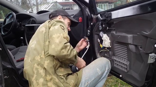 Citroen c5 - 2 Ремонт зеркала / Mirror repair смотреть онлайн
