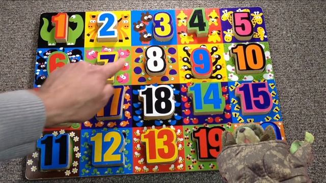 Learn Numbers with Tree Bear! Crazy Counting Mix-Up Puzzle. Numbers 1-20. смотреть онлайн