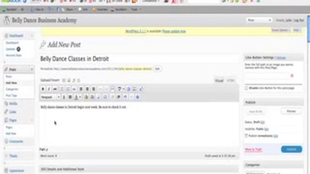belly dance teachers-where to put your keywords in Wordpress смотреть онлайн