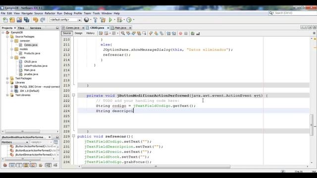 Modifcar datos usando JFrames y Mysql смотреть онлайн