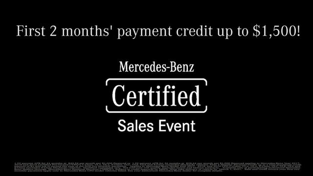 The Mercedes-Benz Certified Pre-Owned Sales Event is on! смотреть онлайн