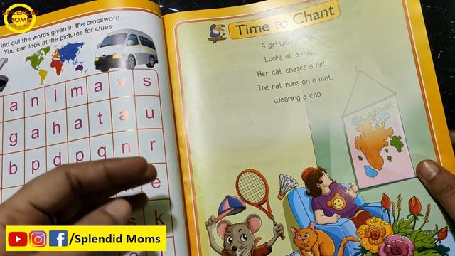 3 Letter Word Worksheets and English Reading Book || UKG English Book смотреть онлайн