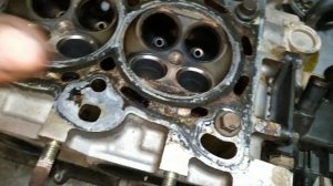 Диагноз подтвердился, сняли ГБЦ ч2 Мазда6 2.0 (GF)