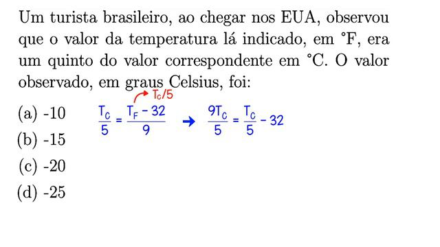 Escalas Termométricas | Questão 11 смотреть онлайн