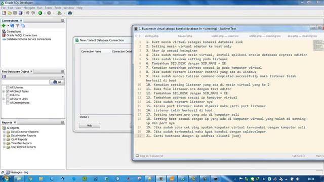 Membuat DBLINK Dengan Oracle Database by Suchaimi смотреть онлайн