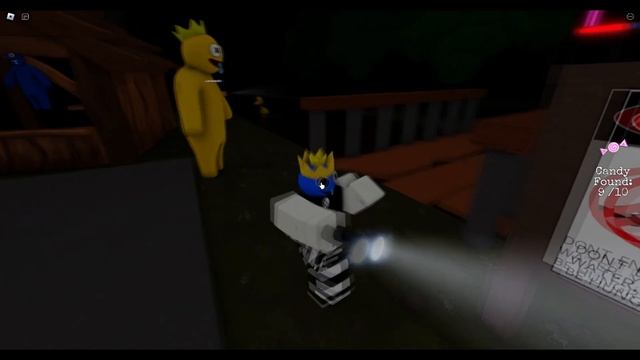 Rainbow Friends Chapter 2 GOLDEN BLUE JUMPSCARE [FANMADE] смотреть онлайн