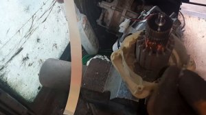 al-ko classic 3.82 se как снять крыльчатку обдува?