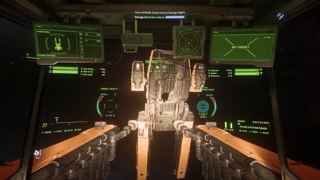 First Vulture Salvage Contracts | Star Citizen 3.22 4K Gameplay смотреть онлайн