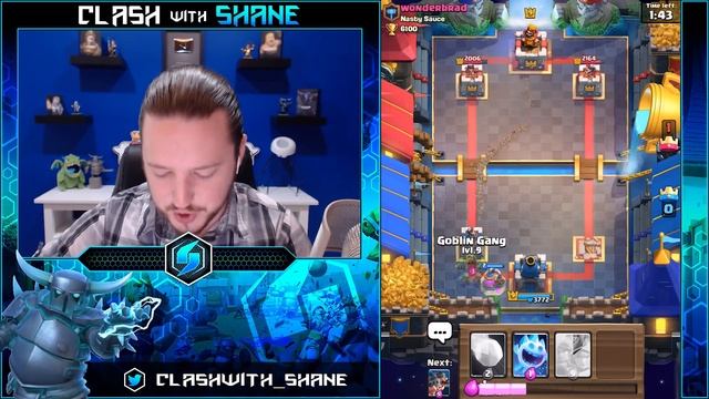 NEW CARD GAMEPLAY!! 'ROYAL HOGS' & 'GIANT SNOWBALL'!! Clash Royale June Update Sneak Peek 1 смотреть онлайн