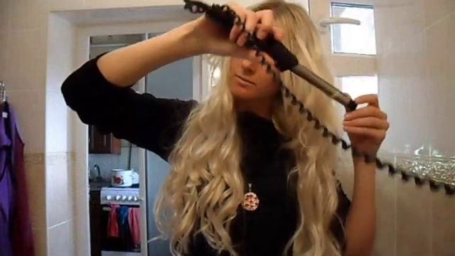 Прическа с накладными прядями "Локоны" смотреть онлайн