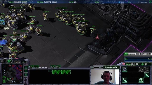 StarCraft2: Kofyein FP Ladder, 5400+ MMR смотреть онлайн