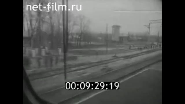 1965г. Брянск- Сухиничи. пуск первого электропоезда смотреть онлайн