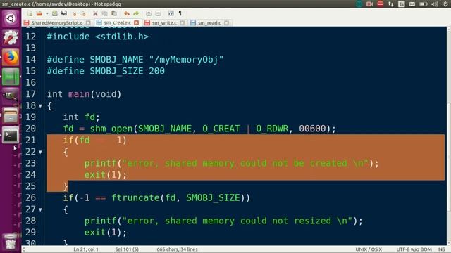 Programar en C: Memoria Compartida POSIX. (Shared Memory). Linux смотреть онлайн