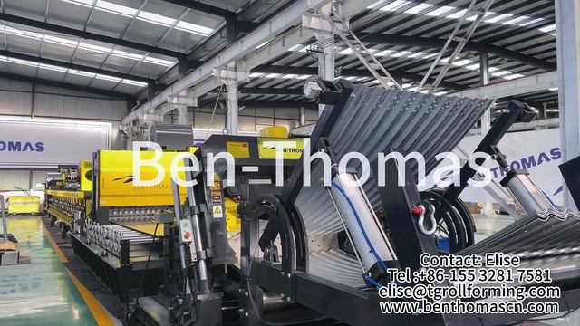 Автоматизированная линия для Гофрированный производства металлосайдинга #сельскоехозяйство #силос смотреть онлайн