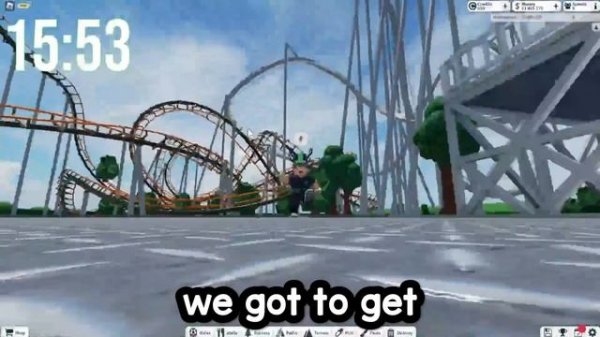 Building in Theme Park Tycoon 2 but each ride is a RANDOM budget