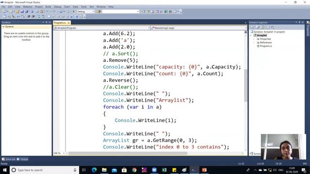 Lecture 11 Collections Arraylist,HashTable in C sharp Dot Net смотреть онлайн
