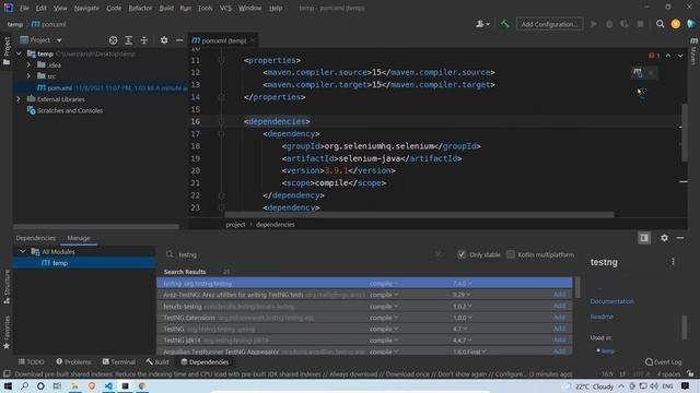 Add or Update Maven Dependencies without pom.xml file in IntelliJIDEA | How to add maven dependency смотреть онлайн