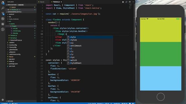 Belajar Flexbox - React native смотреть онлайн