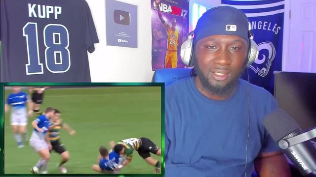 **WTF IS THIS?! FIRST TIME WATCHING! American Reacts To RUGBY HARDEST HITS You Will Ever See смотреть онлайн