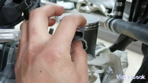 Замена поршня KTM exc 300 2t tpi 2018.