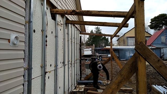Каркасная пристройка к дому своими руками#4 смотреть онлайн