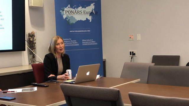 Лекция Дениссы Дивановой в Университете Джорджа Вашингтона о ситуации в России - 27 февраля 2020 №2 смотреть онлайн