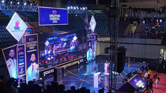 Adarsh anand live performance in Creator carnival 2023 смотреть онлайн