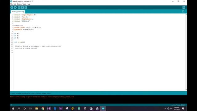 Simple Big Number LCD Clock Create using Arduino UNO смотреть онлайн