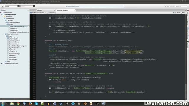 Unity Touch Joysticks Canvas UI Tutorial - Touch Input FPS Controller смотреть онлайн