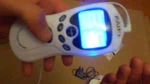 Работа китайского миостимулятора Raiki наглядно