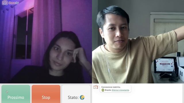 Podcast OmeTv : The longest long-distance relationship ever! 🇧🇷🇨🇳 (And it works!❤️) смотреть онлайн