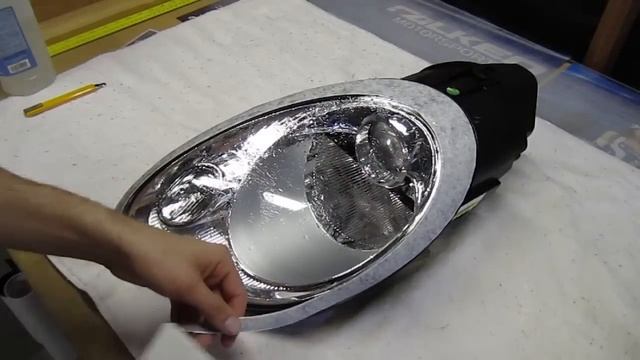 Porsche Cayman Headlight Vinyl Black Out Trim