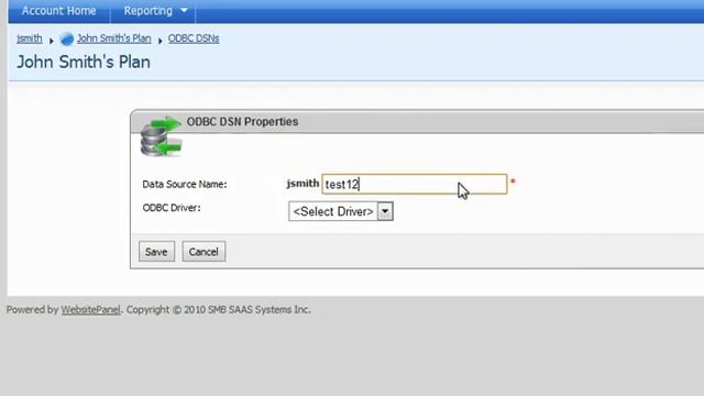 How to create an ODBC DSN (Data Source Name) in WebsitePanel смотреть онлайн