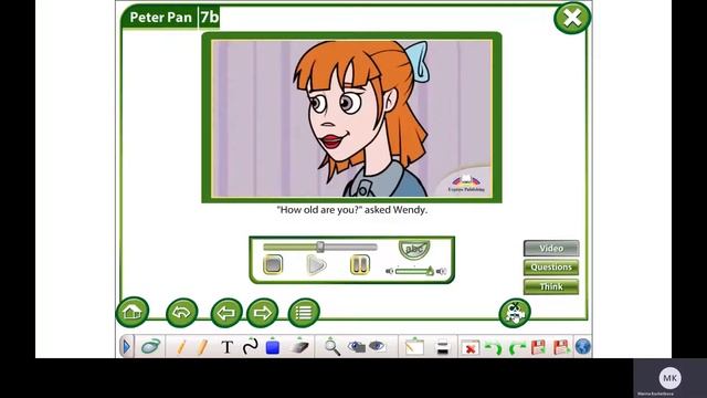 Excel 6 M 7 ex 9 p 81 Peter Pan Video смотреть онлайн