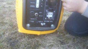 Видео про инвекторный генератор Huter