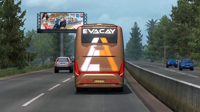 EVACAY Bus In Bengaluru to Chennai.#Eurotrucksimulator2 смотреть онлайн
