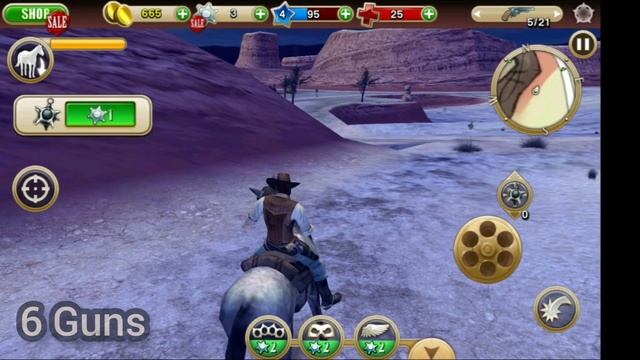 Six Guns Vs Guns and Spurs 2 (2020)!! || Wild West Games for Android!!! PART-1 смотреть онлайн