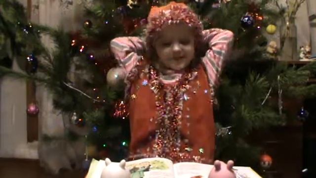 Ольга читает веселые стихи Маршака про старушку и собаку, Olga reads a poem about an old смотреть онлайн