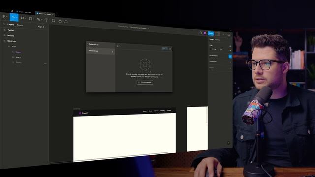 Variáveis - Criando componentes responsivos no Figma! смотреть онлайн