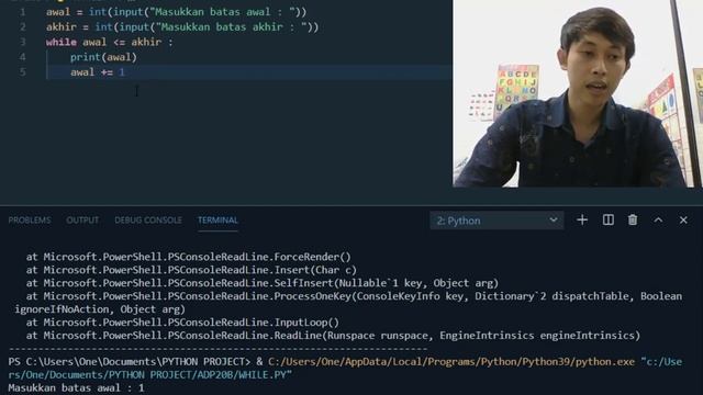 Perulangan While int dan String pada Python disertai contoh studi kasus смотреть онлайн