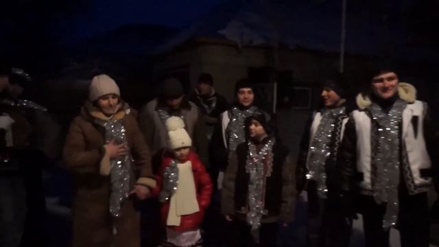 Колядки в селе Виноградовка Курчу смотреть онлайн