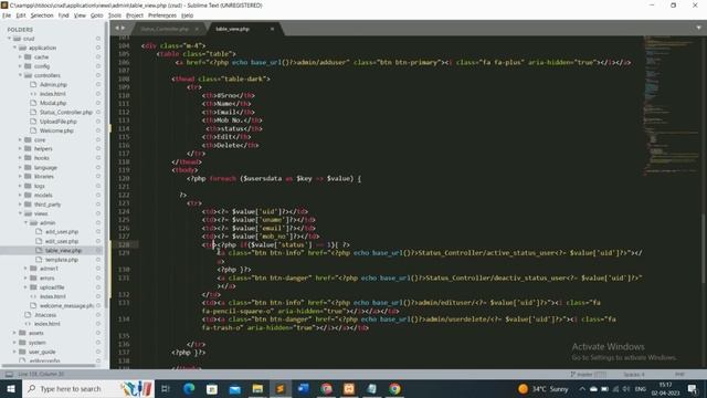 How to check User status active or Deactive In Codeigniter 3| #PHP #MySQL смотреть онлайн